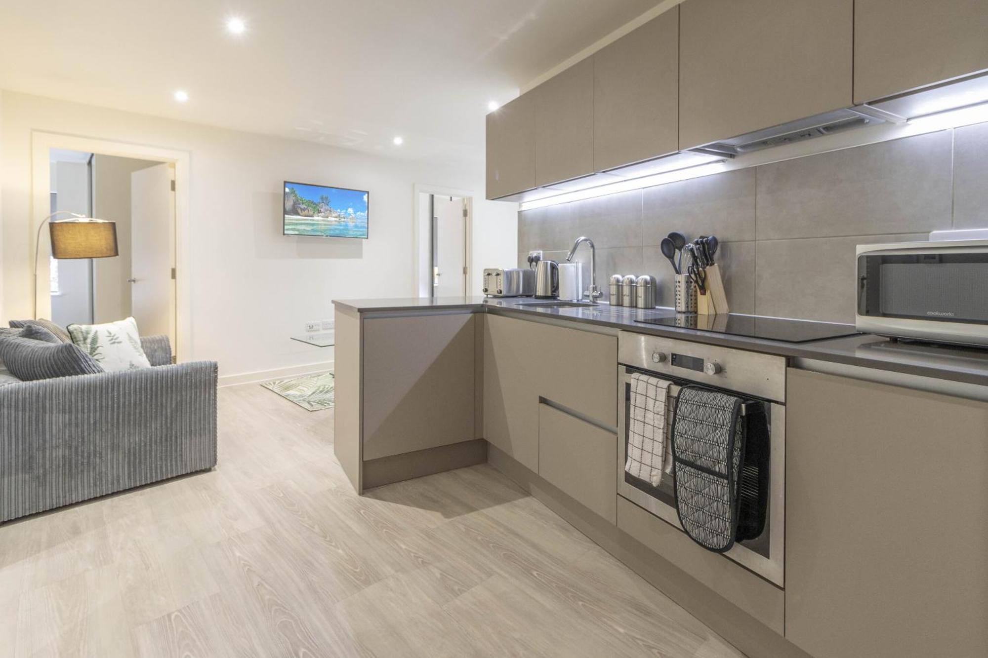 شقة Linacre 11 - Modern 2 Bed Behind The Cathedral With Free Parking And Fast Wifi إكزيتر المظهر الخارجي الصورة